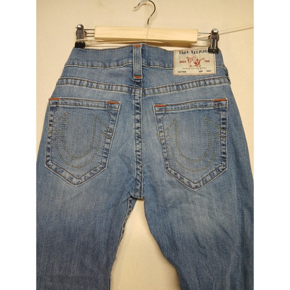 True religion rocoo relaxed skinny jeans low rise size 29 - Picture 2 of 8